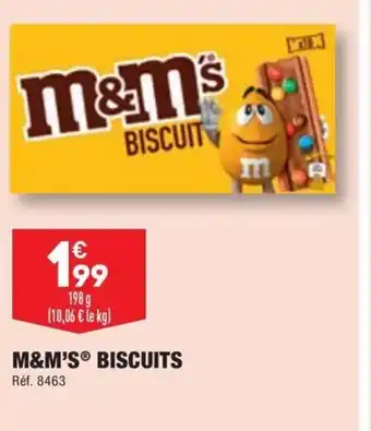ALDI M&M'S® BISCUITS offre