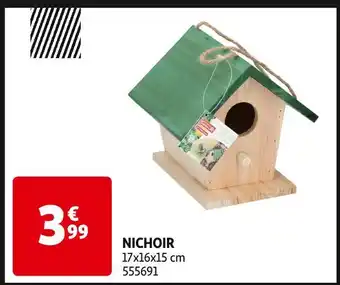 Auchan Lifetime Garden NICHOIR offre