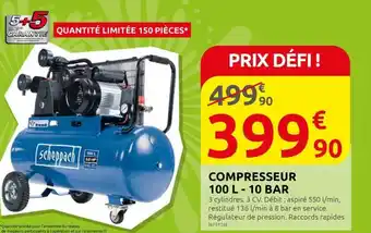 Rural Master COMPRESSEUR 100 L 10 BAR offre