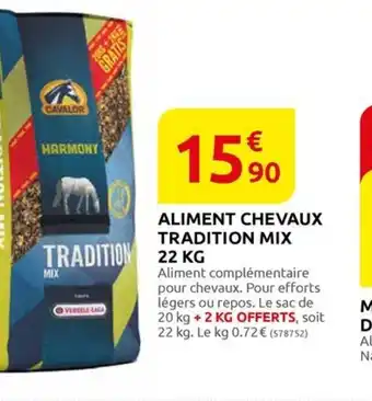 Rural Master ALIMENT CHEVAUX TRADITION MIX offre