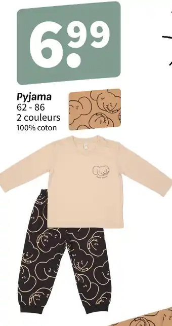 Wibra Pyjama offre