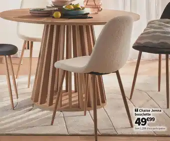 Conforama CHAISE JENNA offre