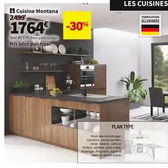 Conforama CUISINE MONTANA offre