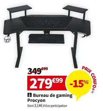 PREDATOR BUREAU GAMING 159 CM PROCYON