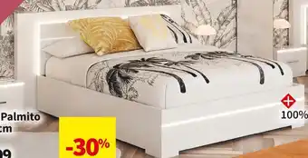Conforama Lit adulte 140x190 cm GLOSSY offre