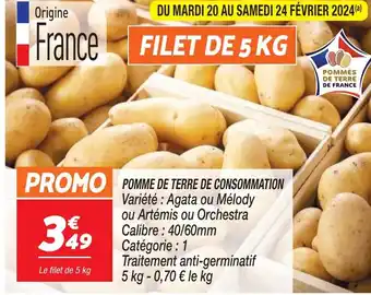 Netto PROMO POMME DE TERRE DE CONSOMMATION offre