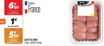 Netto SAUTÉ DE DINDE offre