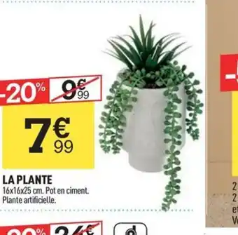 Centrakor LA PLANTE offre