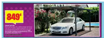 Carport Toit Plat