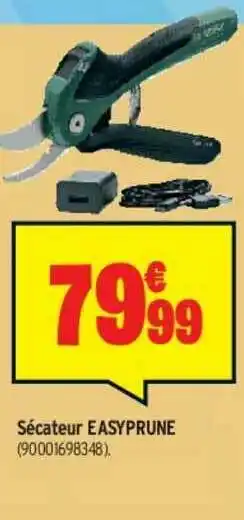 Bricorama Sécateur Easyprune offre