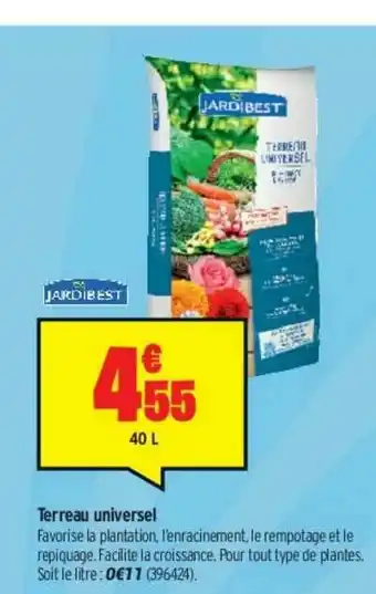 Bricorama Terreau Universel Jardibest offre