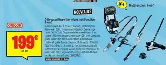 Bricorama Débroussailleuse Thermique Multifonction 4-en-1 offre