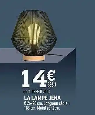 Centrakor La Lampe Jena offre