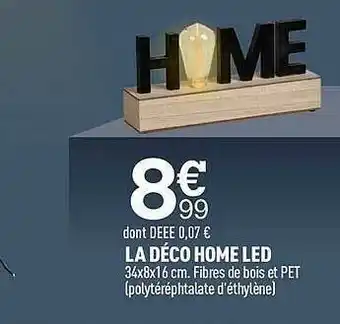 Centrakor La Déco Home Led offre