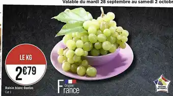 Raisin Blanc Danlas