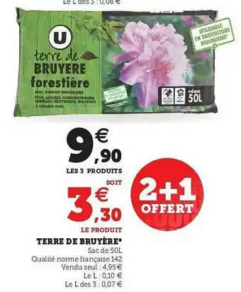 Hyper U Terre De Bruyère offre