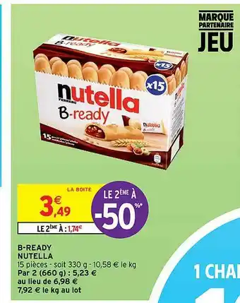 B-ready Nutella