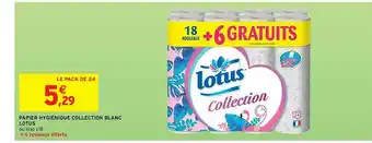 Papier Hygiénique Collection Blanc Lotus
