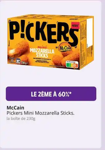 Intermarché Hyper Pickers Mini Mozzarella Sticks Mc Cain offre