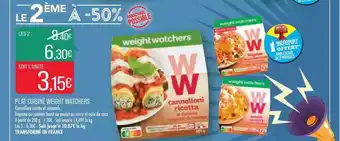 Plat Cuisiné Weight Watchers