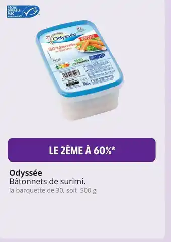 Intermarché Hyper Bâtonnets De Surimi Odyssée offre