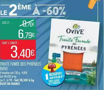 Truite Fumée Des Pyrénées Ovive