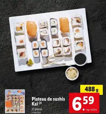 Plateau de sushis Kai