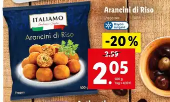 ITALIAMO Arancini di Riso