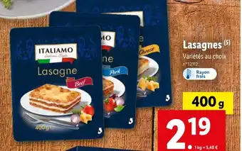 ITALIAMO Lasagnes