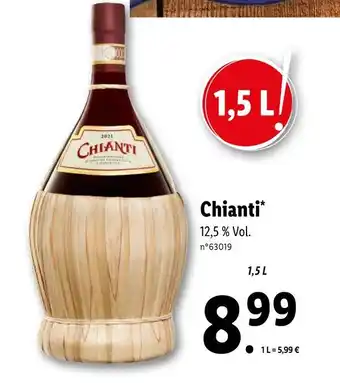 Lidl Chianti offre