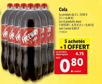 Lidl Cola offre