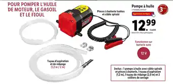 Lidl ULTIMATE SPEED Pompe à huile offre