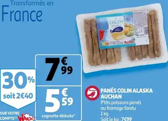 Auchan Panés colin alaska auchan offre
