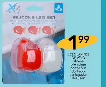 LES 2 LAMPES DE VÉLO