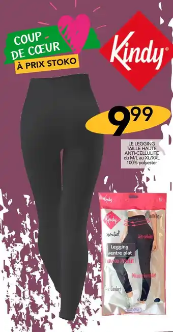 Kindy LE LEGGING TAILLE HAUTE ANTI-CELLULITE