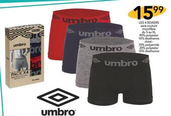 Umbro discount boxershorts action