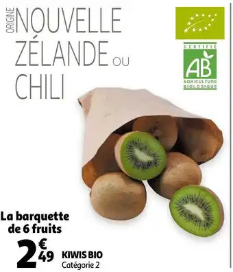 Auchan Kiwis bio offre