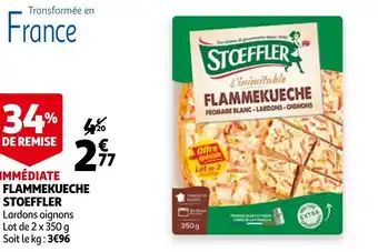 Auchan Flammekueche stoeffler offre