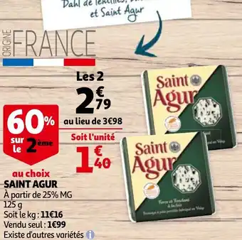 Saint agur