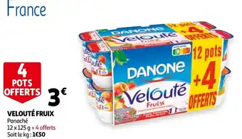 Auchan Velouté fruix offre