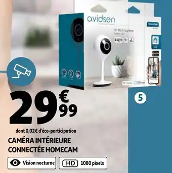 Caméra intérieure connectée homecam