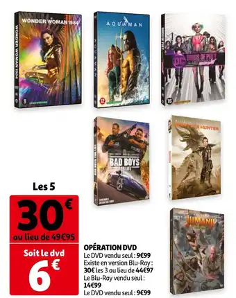 Auchan Opération DVD offre