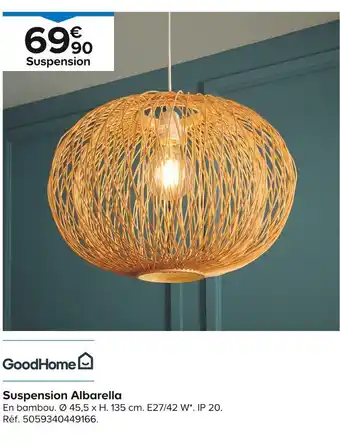 Castorama GoodHome Suspension Albarella offre