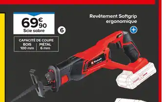 Castorama Einhell Scie sabre universelle sans fil TE-AP 18 Li offre