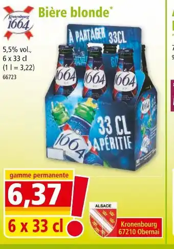 1664 Bière blonde