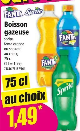 Norma SPRITE / FANTA Boisson gazeuse offre