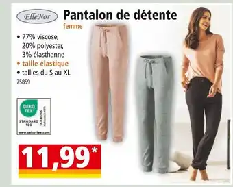 Norma ELLENOR Pantalon de détente offre