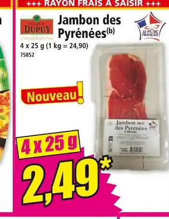 Norma MICHEL DUPUY Jambon des Pyrénées offre