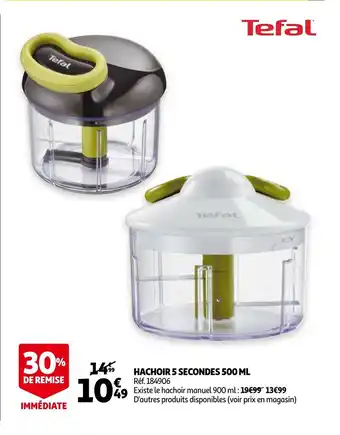 Auchan Hachoir 5 Secondes 500ML offre