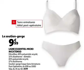 Auchan Ligne Essentiel Micro In Extenso offre